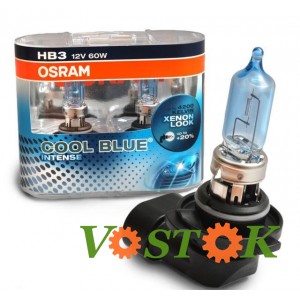 Лампа COOL BLUE Intense HB3 12V 9005CBI-HCB DUO (2шт.)